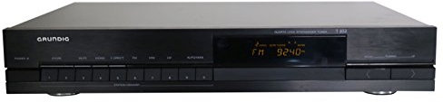 Grundig T 302 Stereo Tuner in schwarz