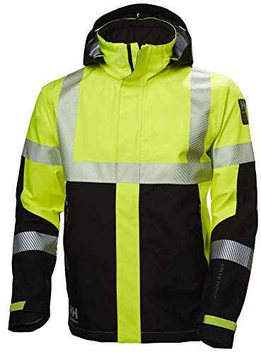Helly Hansen ICU Shell Jacket Color: 369 Yellow/Ebony Talla: XL