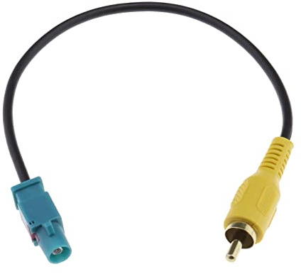 Be In Your Mind Auto Rückfahrkamera Fakra Z Männlich auf Cinch Männlich Adapter Kabel Ersatzteil Kompatibel mit Mercedes Command PCM 2.1/ PCM 3.0/ NTG 2.5/ NTG 4.0/ NTG 4.5
