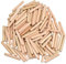 100PCS Pasadores de Madera, Espigas 6mm X 40mm, Tacos Redondos Para Muebles de Carpintería, Carpintero Aficionado DIY