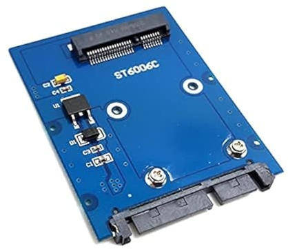 NFHK smal typ mini PCI-E mSATA SSD till 2,5 tum SATA 3.0 22 stift HDD adapter hårddisk PCBA SATA