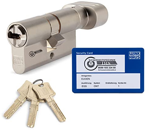 Winkhaus keyTec N-tra Profil-Knaufzylinder Zutrittsorganisation, Schließsysteme für Eigenheime, Objekt- und Wohnungsbau Einzelschließung, Gleichschließend oder als Schließanlage - verschiedene Längen