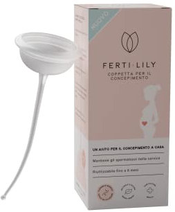 FERTILILY Coppetta per il Concepimento - Aumenta le possibilità di Gravidanza - 100% Silicone Medico