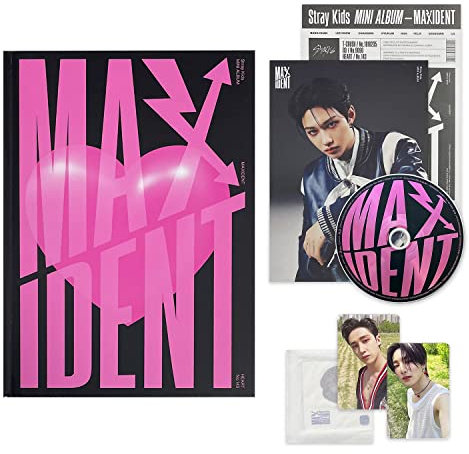 MAXIDENT [HEART Ver.] + 1 Clear Photocard Frame