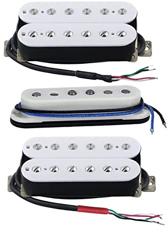 Tonabnehmer Set E-Gitarre 3Pcs. HSH. Pickup Set Humbucker/Single Coil Electric Guitar Pickups