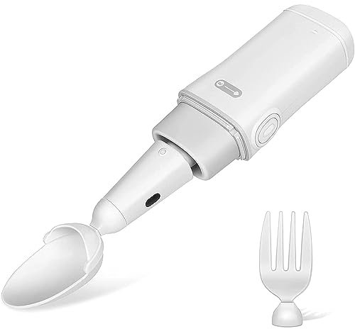 WESTN Parkinson-Löffel Gegen Handzittern, Teilbarer Stabiler Löffel Und Gabel Mit Selbststabilisierendem Smart Lift Kit, Für Parkinson-Patienten Oder Tremor-Betroffene, Besteck Zur Arthritis-Hilfe