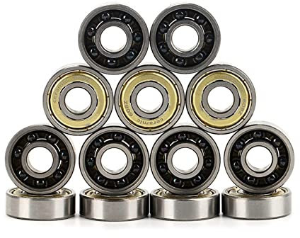 Lager Abec-11 608 Keramik-Kugellager for Rollschuhe, Inline-Eisschnelllauf, Inline-Skate-Schuhe, 7-Kugel-Keramik-Skate-Lager