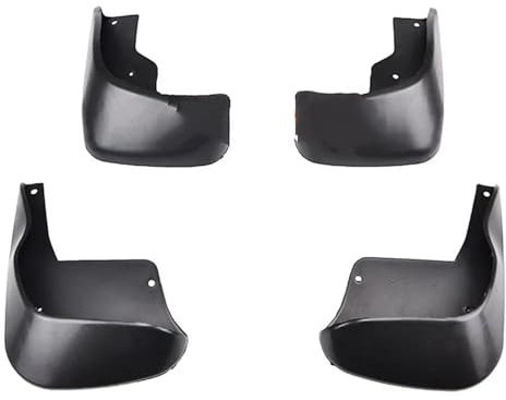 MYAAEPYMKK Auto Kotflügel Für 206 1998–2012 Fließheck Hatch 4 Stück Auto Kotflügel Schmutzfänger Vorne Hinten Schmutzfänger Mud Splash Guards Kotflügel Auto KotflügelSchmutzfänger Spritzschutz
