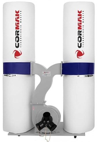 CORMAK Absauganlage FM300S Späneabsaugung 2,2kW Späneabsauganlage 400V Sauger 3900m3/h