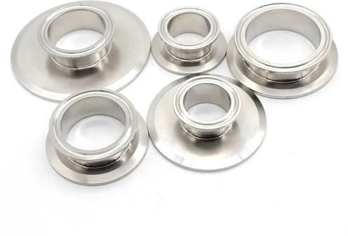 FZCXHONJ Réducteur de Bride à Trois Brides, diamètre extérieur : 1,5 po, 2 po, 3 po, 4 po, Embout réducteur en Acier Inoxydable SUS 304, sanitaire, pour Brassage de bière à Domicile (64 mm x 106 mm).