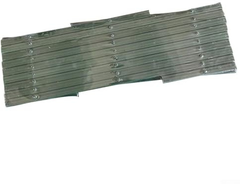 Treillis extensible en plastique PVC pour plantes grimpantes, 1,8 m x 30 cm, support mural de jardin pour clématites, vignes et roses, clôture décorative verte (1 pièce)