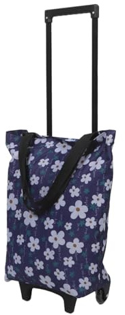 BUTIFULSIC Carrello Pieghevole Leggero e Compatto con Ruote per Scale, Oxford Resistente Quotidiana e Campeggio