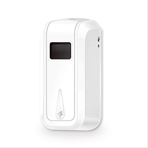 InnerSetting 1100ml Dispenser di Sapone Liquido A Parete Bagno Automatico Disinfettante Shampoo Doccia Gel Contenitore Bottiglia da Cucina Touchless Bianca