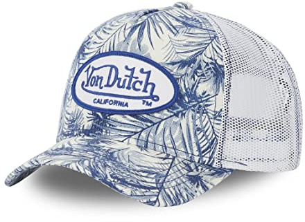 Kappe für Damen und Herren, verstellbar, Trucker-Kappe, sportlich, bequem und vielseitig einsetzbar, blau, Einheitsgröße