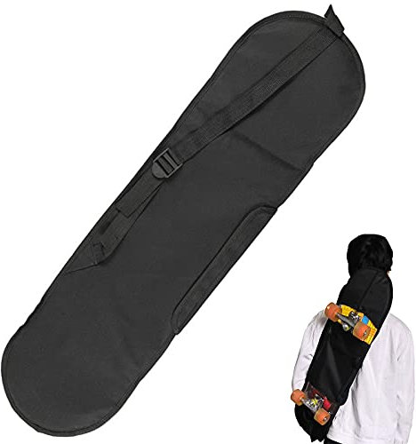 Longboard Tasche Skateboard Tasche Wasserdicht Skateboard Tragetasche Skateboard Tasche Rucksack Oxford Schultertasche Mit Verstellbarem Gurt Für Universelle Skateboard Reisen,Sport, Aufbewahrung 80cm