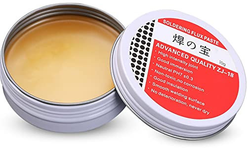 1 Stück 10g Flussmittel-Paste,lötfett flussmittel,Lötpaste,lötflussmittel,Solder Paste,Lötpaste,für Mechaniker,Metall-, Zinn,Telefon,PC-Karten,Bauelemente