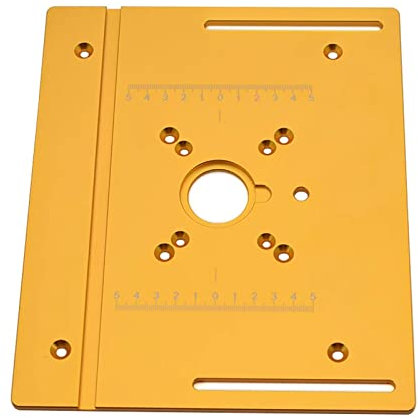 Piastra Fresatrice da Banco con Regolazione Altezza&Ring Power Tool Accessories Fresatrice in Legno Massiccio, Macchina per la Lavorazione Del Legno, Macchina per La Rifinitura Flip Board, Macchina pe