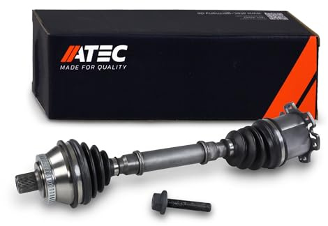 ATEC Germany 1x Antriebswelle vorne links Gelenkwelle rechts | Kompatibel mit: AUDI A4 B6, A4 B6 Avant, A4 B6 Cabriolet, A4 B7, A4 B7 Avant, A4 B7 Cabriolet, SEAT EXEO, EXEO ST