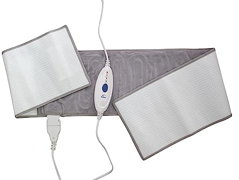 Rückenbandage mit Wärme, beheizter Rückenstützgürtel gegen Rückenschmerzen