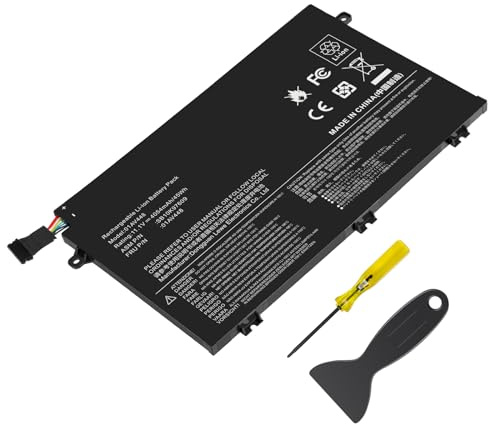 ASUNCELL 11.1V/45Wh L17L3P51 01AV448 Laptop-Akku für Lenovo ThinkPad E480 E485 E495 E580 E585 E490 E590 E595 E14 E15 Gen 1 (2019) E41-50 E41-55 Series L17M3P52 SB10K97608 01AV447 L17L3P51 SB10K79606