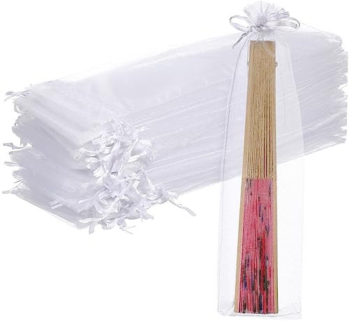 Healeved 200stücke Organza Beutel Mit Kordelzug Weiße Geschenktüten Für Hochzeiten Partys Und Präsentverpackungen Für Schmuck Süßigkeiten Und Kleine