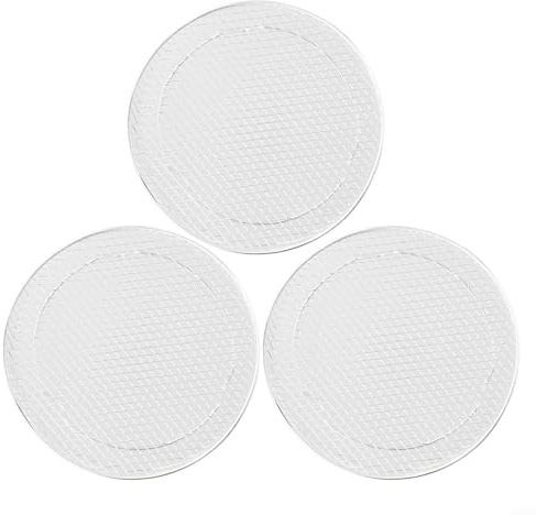 Support de déshydratation, accessoires de friteuse à air comprimé à trois couches, support empilable en acier inoxydable, support de déshydratation (rond)