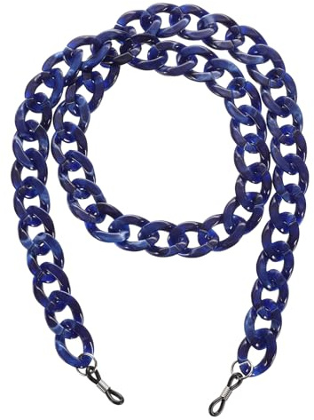 sourcing map Eyeglass Chains for Women, Acrylic Eyeglass Holder Chains Adjustable Sunglasses Lanyards Holder Chain Beaded String Holder Anti-Lost Strap for Glasses Sunglasses