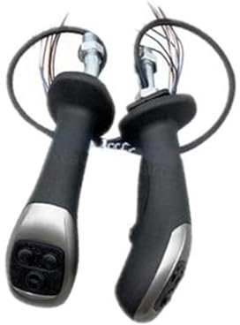 JUNPIY For excavadoras de ruedas de 300lc, 380lc, 420lc y 700lc, piezas modificadas, pinza for troncos, agarre for troncos, palanca de mando Rexroth de 34 botones, mango en forma de V Joystick de exca