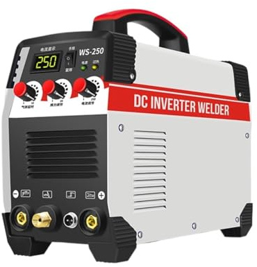 WS-250 Electric Welding Machine TIG/Arc Welding Machine Dual-Purpose Arc Welder Household Arc Welding Machine 15-250A for DIY Use(Package A 6000w)