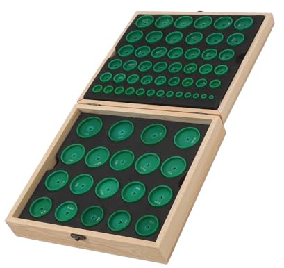 KAKAKE Robusta Cassa Dell'orologio Set di Stampi a Pressione Design Antigraffio Dimensioni Multiple Strumento Facile da Usare per la Manutenzione Dell'orologio Fai-da-te Materiale in Resina