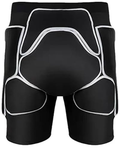 BDXZJ Protective Padded Shorts for Elderly, Hip Thrust Pad, Hip Protection Pants Butt Tailbone Protection Shorts, Crash Pad, Fall Prevention for People with Limited Mobility S