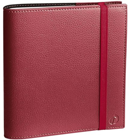 Quo Vadis - Kollektion: Time & Life Medium mit Gummizug – Kalender – Wochenansicht – Format: 16 x 16 cm – Farbe: Rosa – Jahr: 2024