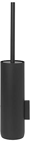 blomus WC-Bürste -MODO- | Farbe Black | mit Wandhalterung | Material: Stahl titanbeschichtet, Kunststoff | Maße: 8,9 x 8,9 x 49 cm | Design: Nina Thöming