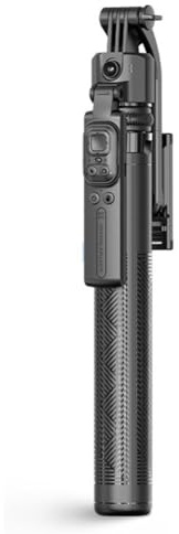 PpAaJK C17 Monopiede 360° Auto-Rotazione AI Tracking Riprese Treppiede Otturatore Bluetooth per Supporto Telefono Selfie Stick Wireless