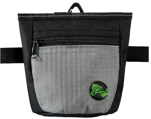 Leckerlibeutel für Haustiertraining, Magnetverschluss, Leckerli-Tasche mit verstellbarem Hüftgurt, Schnellzugriffstasche für Belohnungen, Welpen-Leckerli-Halter für Spaziergänge und