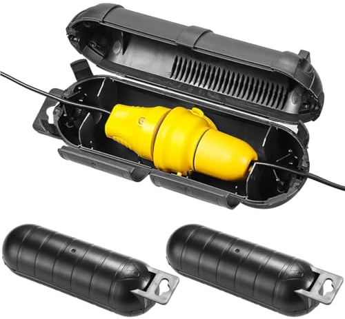 3PCS Boîte Électrique Étanche, Boîtier Électrique Extérieur IP44 Pour Protéger Multiprises Et Prises Contre La Pluie, La Neige, Le Sable Et La Poussière