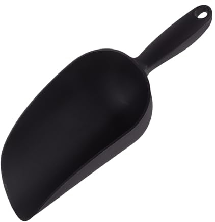 WRITWAA Mini Pala da Giardinaggio a Bocca Rotonda in Plastica Leggera Piccola Vanga per Aiuola Resistente Utensile Portatile per Piantare Fiori e Rinvasare in Giardino
