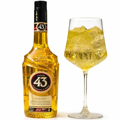 Licor 43 - Licor español | Botella 700 ml | Elaborado a partir de una receta aromática | Perfil dulce y especiado | 1 Botella 70cl