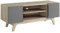 Modway Battistrada Mid-Century - Mobile TV da 47 pollici, grigio naturale