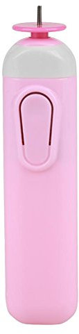Elektrischer Quilling-Papier-Lockenstift, Bastelwerkzeug, Origami-Kurbel, Stahl (Pink)