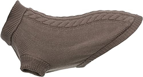 Trixie Kenton Pullover, S: 45 cm, Graubraun, Pullover, Caps