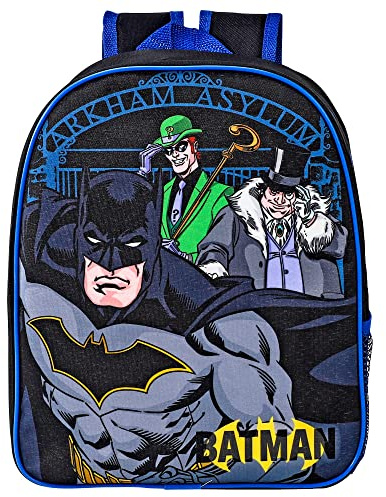 Pojkar/flickors barnryggsäck skola och resväska för barn, Buss från Batman till skämt, Medium
