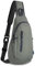 TITECOUGO Small Sling Bag Lightweight Canvas Crossbody Bag for Women Rucksack for Men Running Backpack Travel Chest Pack Shoulder Daypack for Gym Work Outdoor Hiking Sports Dark Grey