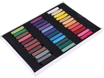 Housoutil Farben Haarfarbe Kreide Temporäre Pastellfarben Für Kreatives Graffiti Und Kinderkunst Für Kindergarten Und Projekte