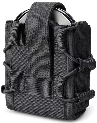 Handschellenhalter Taktisches Handschellenetui Molle-Handschellentasche Handschellenholster Passend für ASP-Handschellen/Klapphandschellen/Kettenhandschellen,für Dienstgürtel Polizeiwestenzubehör
