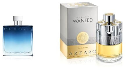 Azzaro Chrome EDP V50ml + Azzaro Wanted Eau de Toilette 100ml