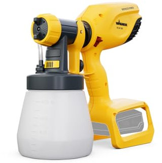 WAGNER Sistema a spruzzo portatile a batteria Wood&Metal Sprayer W 250 18V (la batteria e il caricabatterie NON SONO INCLUSI) per vernici per legno e metallo, Capacità 800 ml