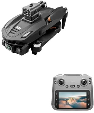 LKHLTBF Triple Battery,Drone v168 PRO Max GPS Professionale con Telecamera HD 8k FPV 5g WiFi Motore brushless Pieghevole rc quadricottero Drone per Evitare Gli Ostacoli