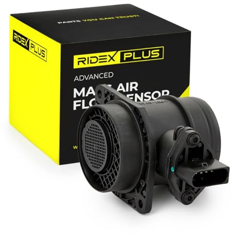 RIDEX PLUS 3926A0006P Luftmassenmesser/Luftmengenmesser LMM 12V 5-Polig Kompatibel mit VW Golf 4 Schrägheck 1J1 38906461BX 38906461B 38906461BV
