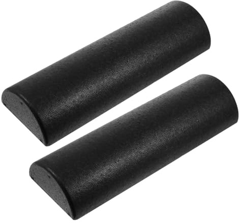 BUGUUYO Yoga Balance Roller Halbkreis aus Epp Schaumstoffrolle mit Hoher Dichte zur Muskelmassage und Reduzierung von Muskelkater für Pilates und Gleichgewichtstraining Zuhause